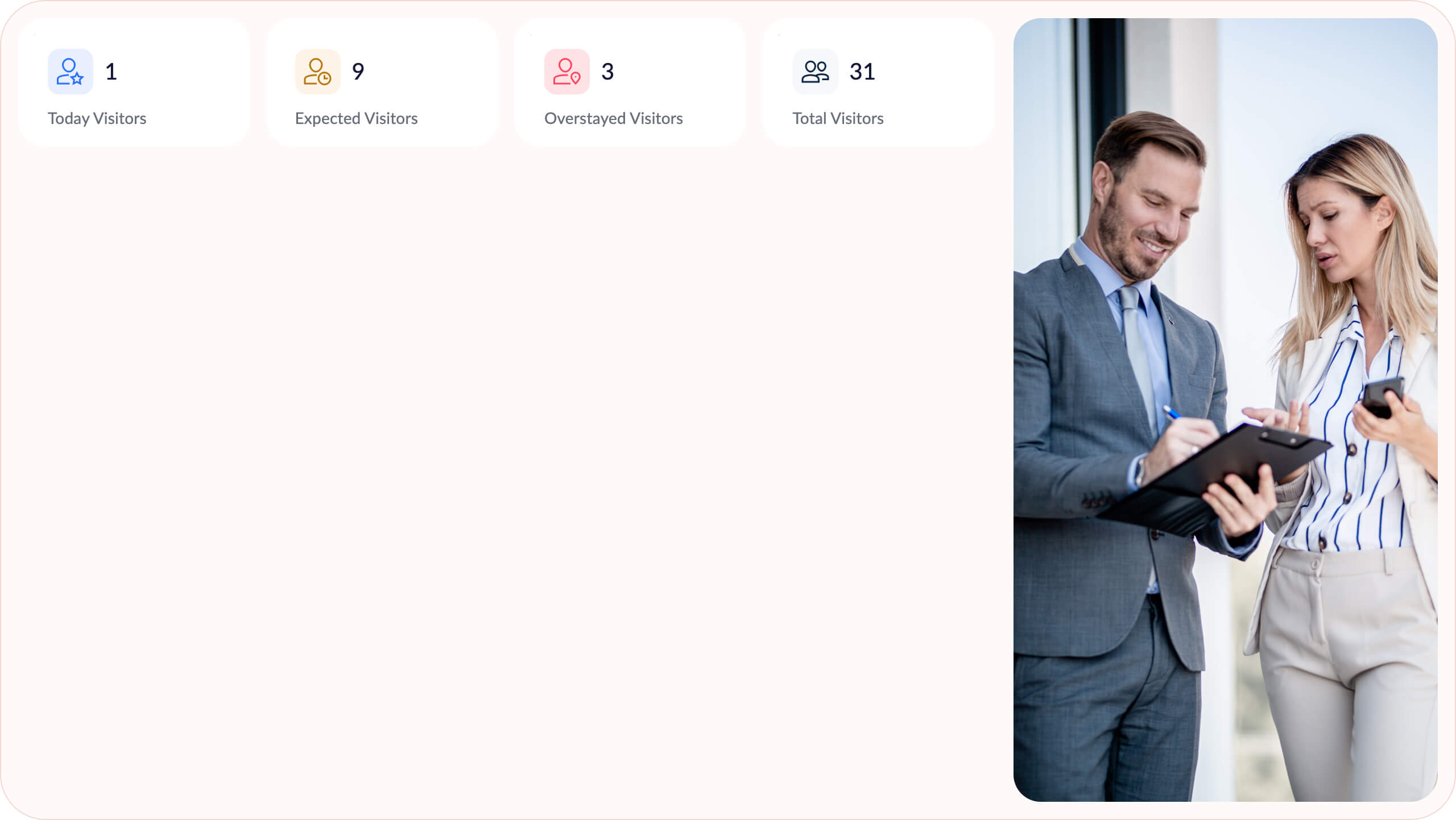 Visitor management system built on Zoho Creator